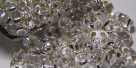 #04 10g Preciosa® TwinBeads crystal silver-lined