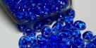 #015 10g SuperDuo-Beads tr. sapphire