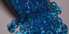 #017 10g SuperDuo-Beads  tr. aqua