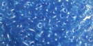 #20 10g Preciosa® TwinBeads blue perl