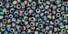 10 g TOHO Seed Beads 11/0 TR-11-0086 F - Metallic-Frosted Rainbow Iris
