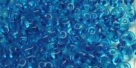 #74 10g Preciosa® TwinBeads tr. aquamarine