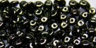 #061 10g SuperDuo-Beads metallic dark olivine lustered