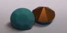 06 - 1 Stück Preciosa® OPTIMA Chaton SS39 (8mm) turquoise