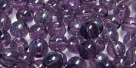 #52a 50 Stück Perlen rund - tanzanite hem. coating - Ø 4 mm