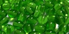 #07 50 Stück Perlen rund Ø 5 mm - tr. grün