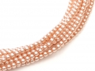 02010/70426 - 1 Strang Perlen Ø 2 mm rund - apricot pearl-coating