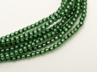 02010/10184 - 1 Strang Perlen Ø 2 mm rund - new grass pearl-coating