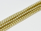 02010/75452 - 1 Strang Perlen Ø 2 mm rund - ivory pearl-coating satin