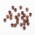 10 g Metallperlen - Ø ca. 2mm - antik copper
