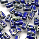 #22a 10g Rulla-Beads opak blue picasso