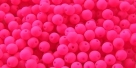 #69 50 Stück Perlen rund - samtig neon pink - Ø 4 mm