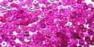 5 Gramm Pailletten 3mm Laser - fuchsia