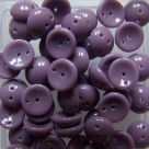#65a - 25 Stck. Piggy-Beads 4x8mm - opak purple