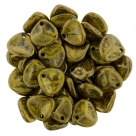 #06a 50 Stck. Rose Petals 8*7mm -  yellow bronze picasso