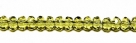 #16 - 20 Stück - 3*5mm Donut - tr. olivine