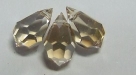 1 facetierter Tropfen 6x10 mm Crystal Honey Coating