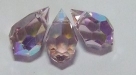 1 facetierter Tropfen 6x10 mm Lt Amethyst AB